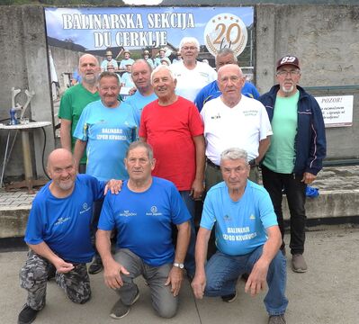 Cerkljanski balinarji delujejo že enaindvajset let